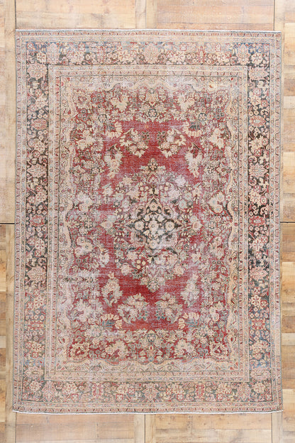 8 x 12 Antique Persian Mahal Rug 61339