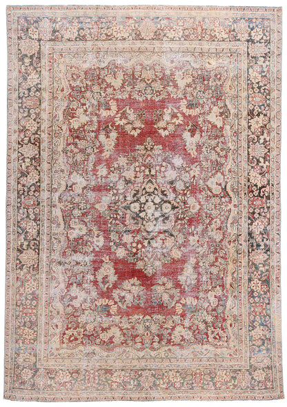 8 x 12 Antique Persian Mahal Rug 61339