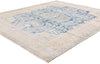 6 x 7 Antique Blue Persian Malayer Rug 61320