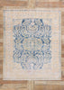 6 x 7 Antique Blue Persian Malayer Rug 61320
