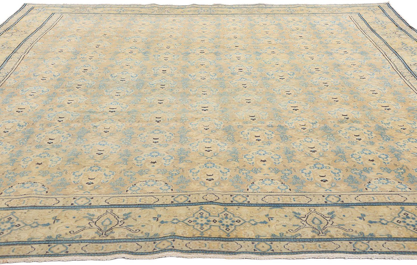 8 x 11 Vintage Persian Mashhad Rug 61363