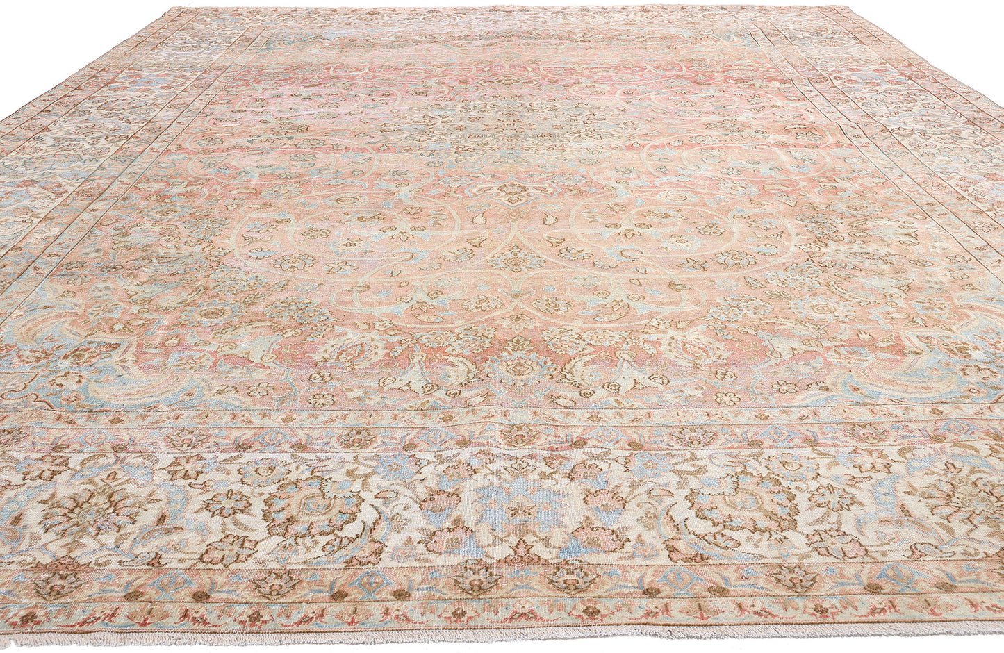 11 x 16 Vintage Persian Najafabad Rug 61342