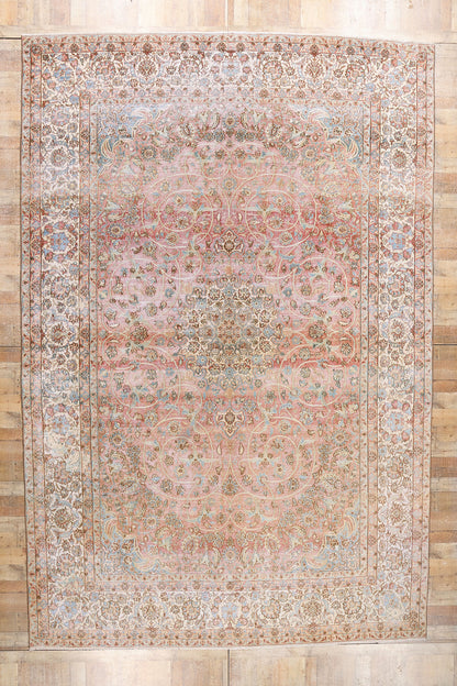 11 x 16 Vintage Persian Najafabad Rug 61342