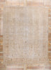 10 x 13 Vintage Earth-Tone Persian Tabriz Rug 61352