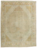 10 x 13 Vintage Persian Mahi Tabriz Rug 61366