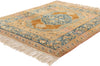 4 x 5 Haji Jalili Antique Persian Tabriz Rug 79132