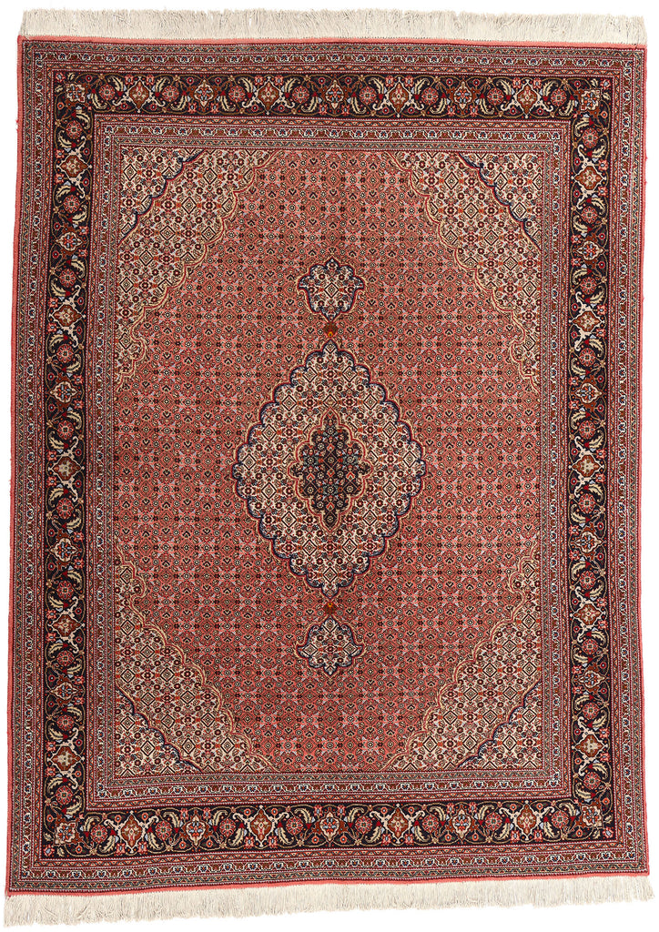 5 x 7 Vintage Persian Mahi Tabriz Rug 77000