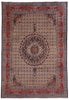 6 x 9 Vintage Persian Mahi Tabriz Rug 79107