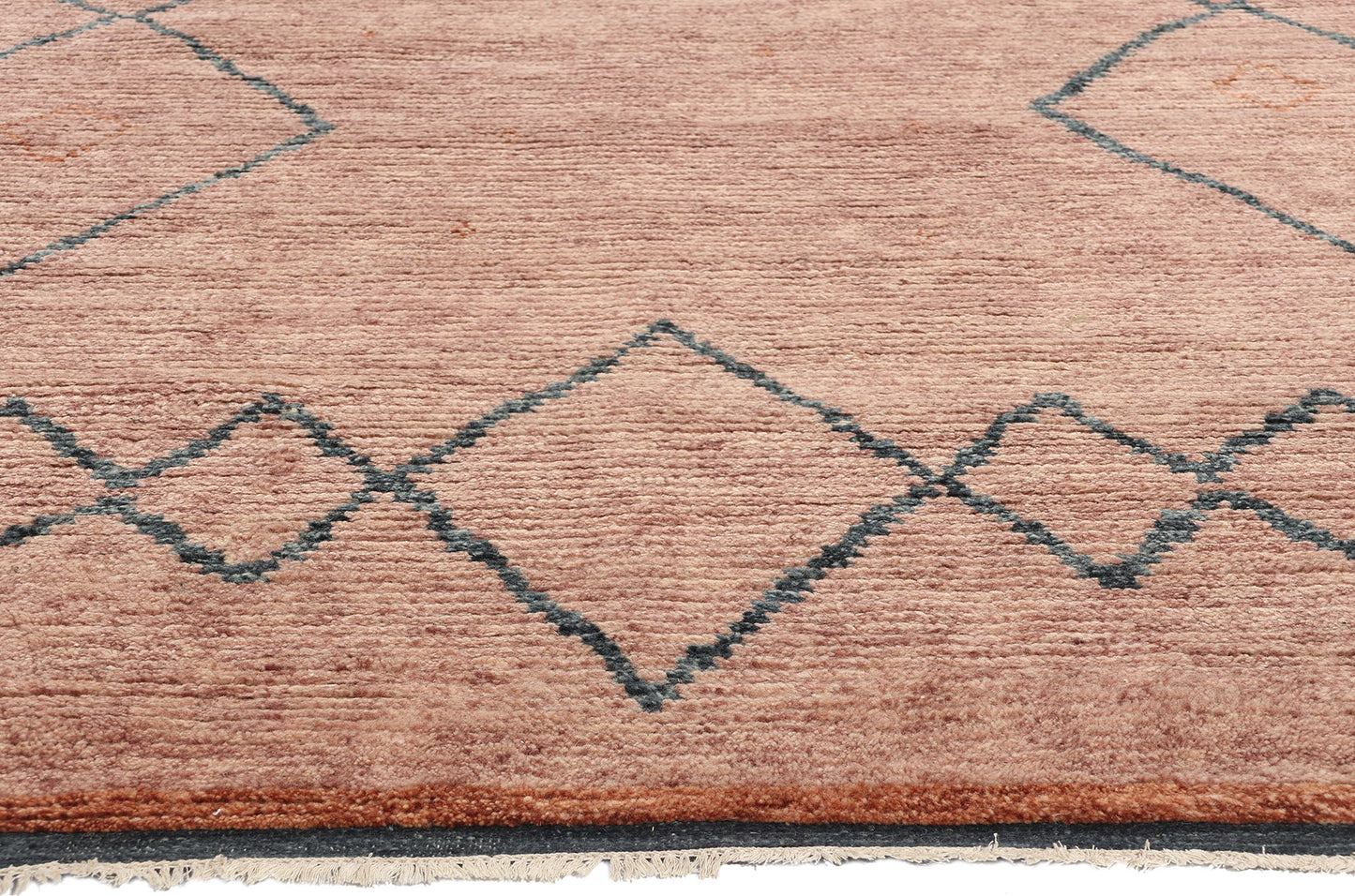 8 x 10 Desert Blush Modern Pink Moroccan Rug 31199