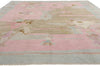 10 x 13 Modern Pink Turkish Oushak Rug 53980