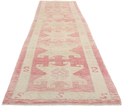 3 x 13 Modern Pink Turkish Oushak Rug 53974