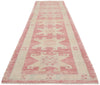 3 x 14 Modern Pink Turkish Oushak Rug 53972