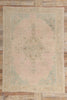 5 x 8 Vintage Pink Turkish Oushak Rug 53995