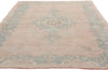 5 x 8 Vintage Pink Turkish Oushak Rug 53996