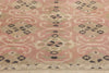 7 x 10 Antique Pink Persian Kurdish Rug 61370