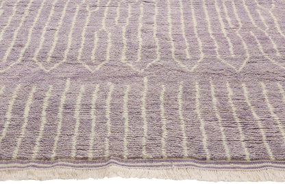 9 x 12 Lavender Whispers Modern Moroccan Rug 31284
