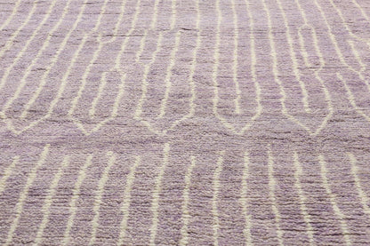 9 x 12 Lavender Whispers Modern Moroccan Rug 31284
