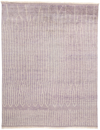 9 x 12 Lavender Whispers Modern Moroccan Rug 31284