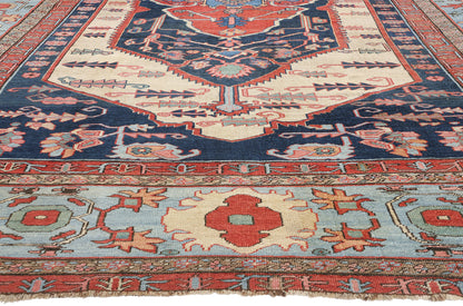 11 x 16 Antique Persian Bakshaish Rug 78984