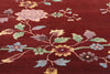 9 x 12 Modern Red Chinese Art Deco Rug 31098