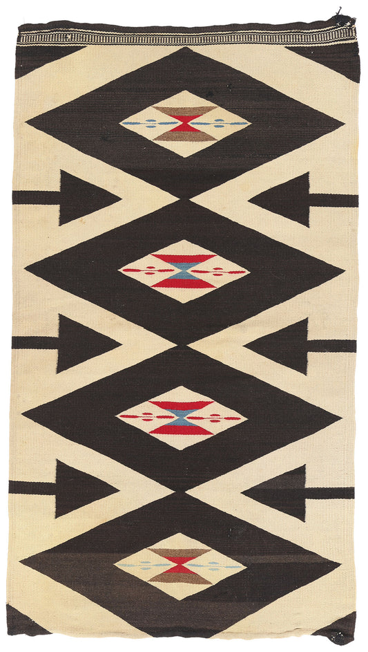 2 x 4 Antique Rio Grande Chimayo Rug 79215
