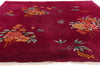8 x 9 Antique Red Chinese Art Deco Rug 79119