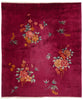 8 x 9 Antique Red Chinese Art Deco Rug 79119