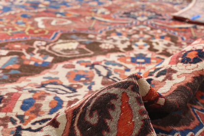 7 x 10 Antique Persian Bakhtiari Rug 79169