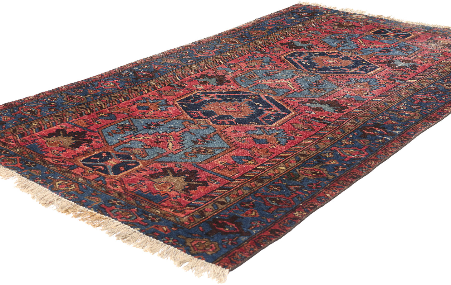 3 x 6 Antique Persian Malayer Rug 79171