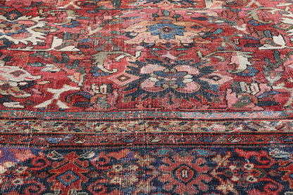 12 x 16 Antique-Worn Persian Mahal Rug 78956