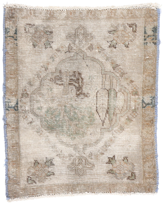 2 x 2 Antique Persian Hamadan Rug 79123