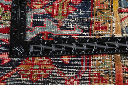 9 x 11 Antique Persian Heriz Rug 79129
