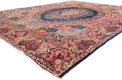 10 x 14 Antique Persian Mahal Rug 79128