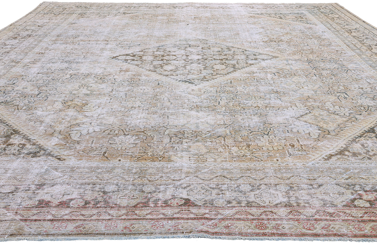 11 x 14 Antique Persian Mahal Rug 61323