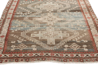 4 x 9 Antique Persian Malayer Rug 61385