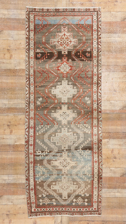 4 x 9 Antique Persian Malayer Rug 61385