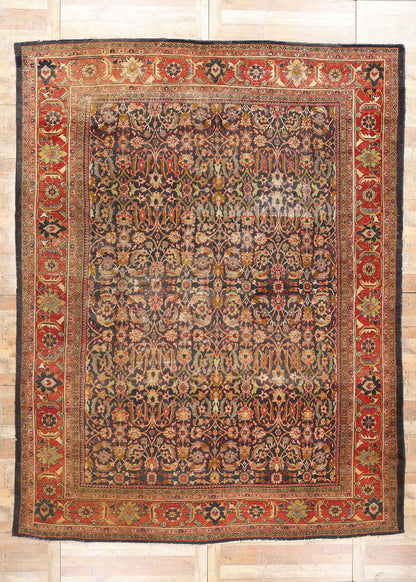11 x 14 Antique Persian Sultanabad Rug 79130