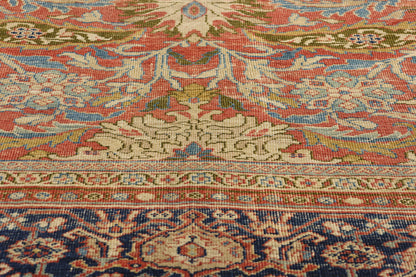 9 x 10 Antique Persian Sultanabad Rug 79127