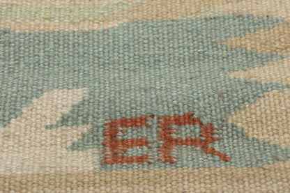 10 x 10 Scandinavian Modern Swedish Inspired Kilim Rug 31107