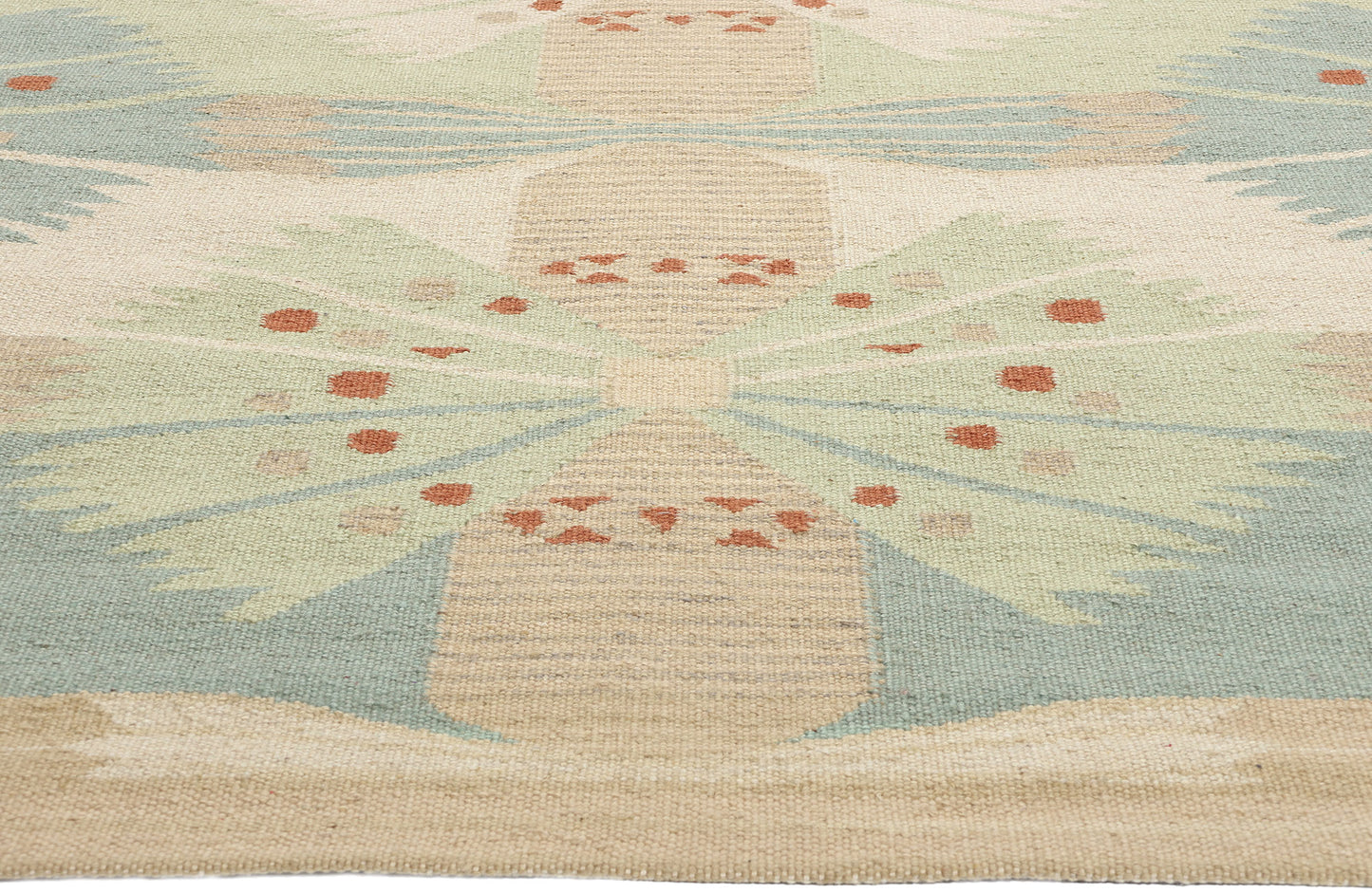 10 x 12 Scandinavian Modern Swedish Inspired Kilim Rug 31105