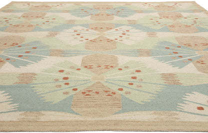 10 x 12 Scandinavian Modern Swedish Inspired Kilim Rug 31106