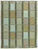 9 x 12 Scandinavian Modern Green Swedish Inspired Kilim Rug 31120