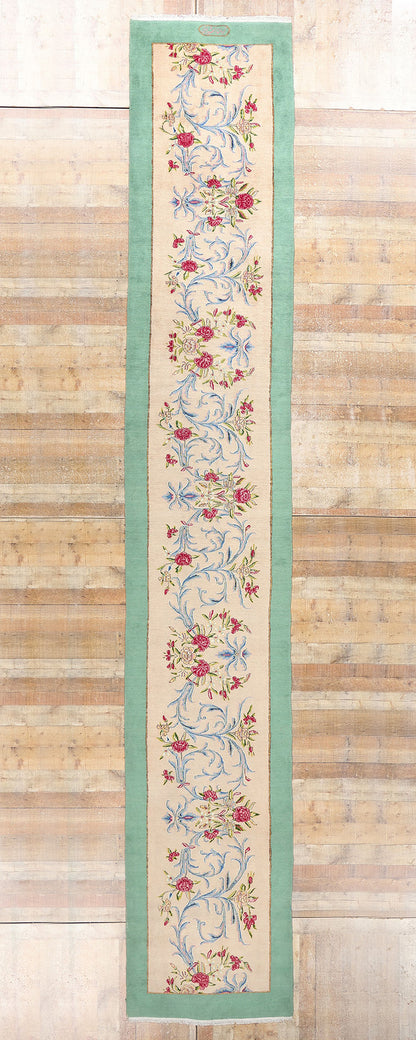 3 x 20 Signed Vintage Persian Kerman Rug 61367