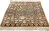 2 x 3 Earth-Tone Vintage Turkish Silk Hereke Rug 79321