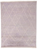 8 x 10 Lavender Mirage Modern Moroccan Rug 31209