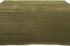 10 x 12 Solid Olive Green Modern Rug 31149