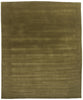10 x 12 Solid Olive Green Modern Rug 31149