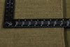 6 x 9 Solid Olive Green Modern Rug 31165