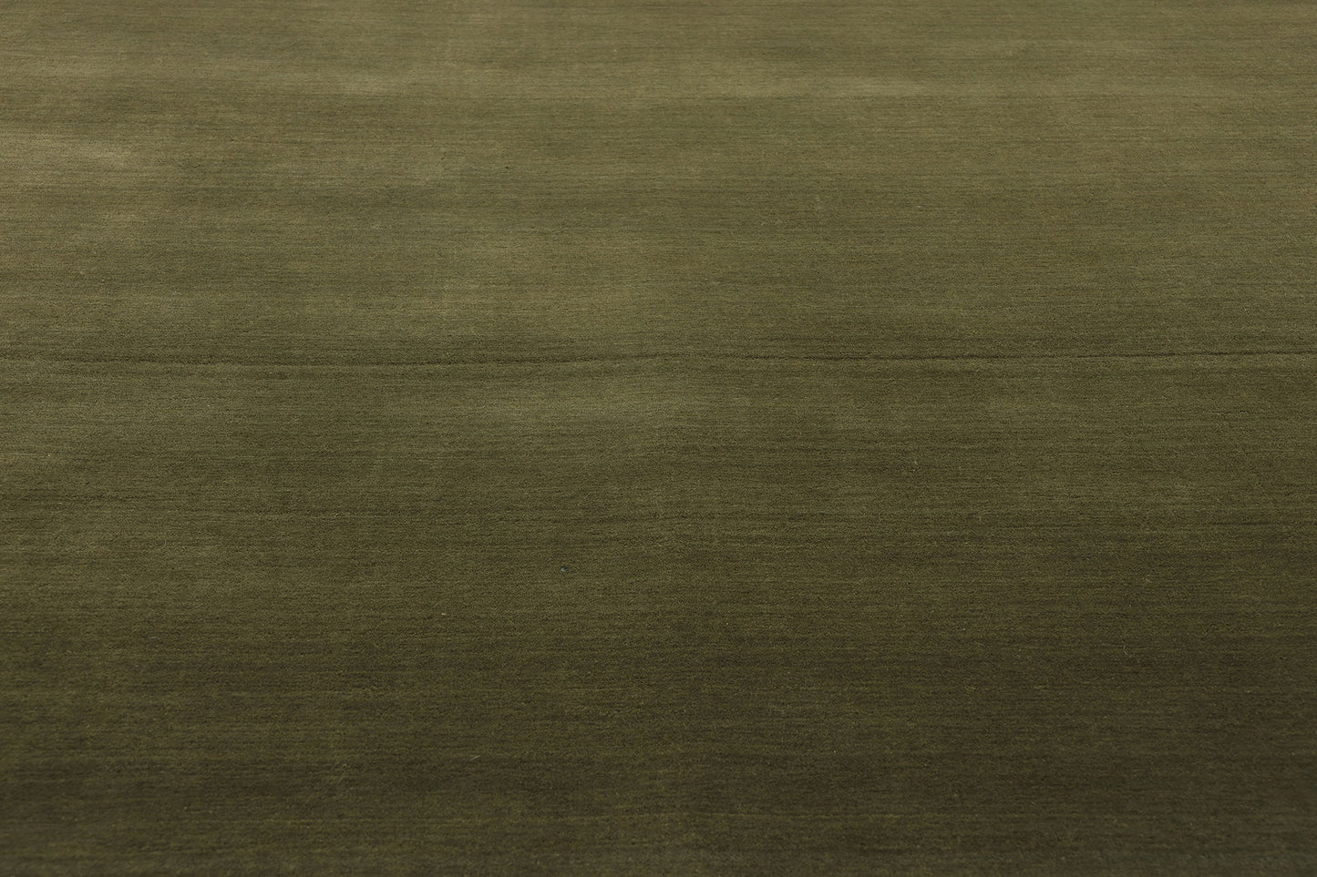 6 x 9 Solid Olive Green Modern Rug 31165