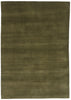 6 x 9 Solid Olive Green Modern Rug 31165